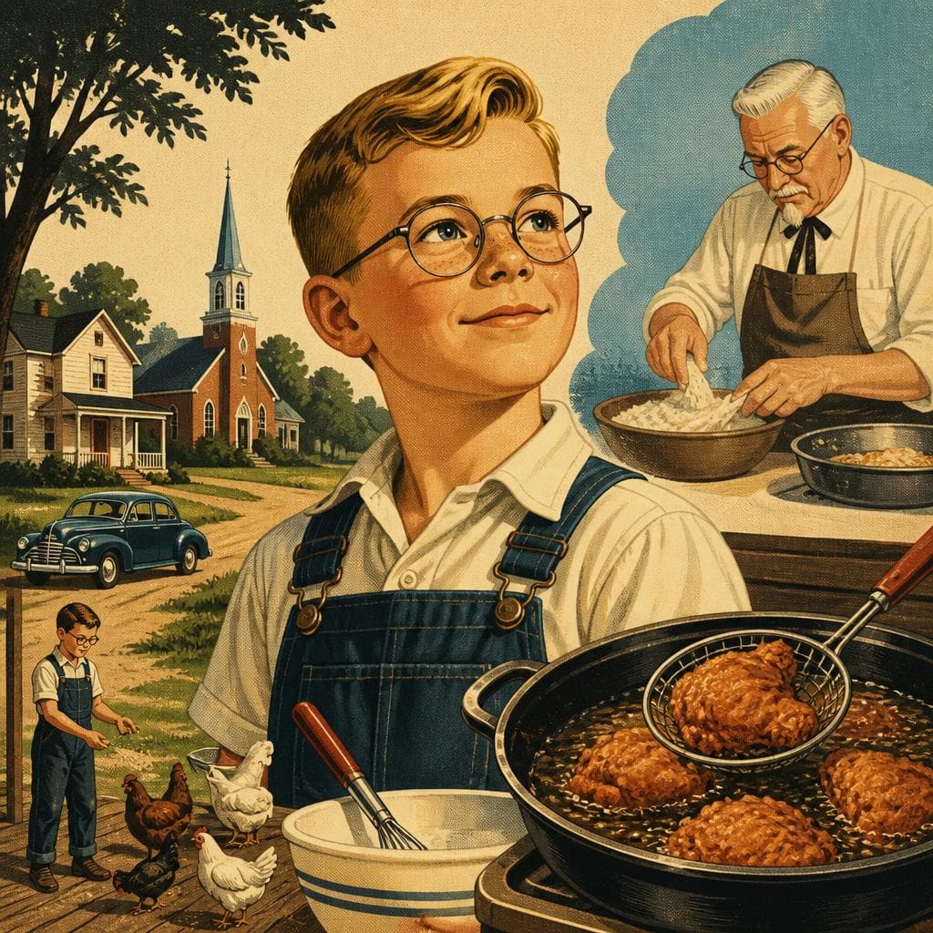 Cover art for Before the Colonel, a Boy in Henryville