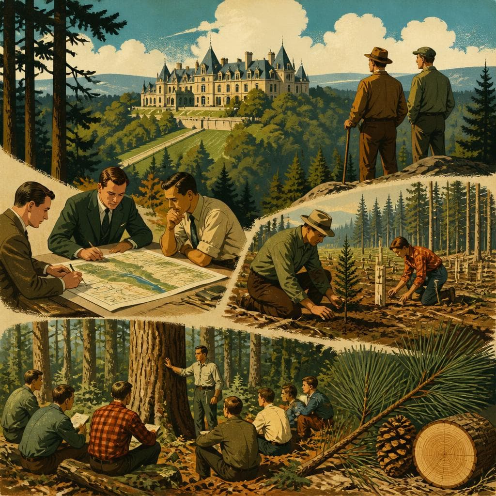 Cover art for How Biltmore Became a Forest Classroom
