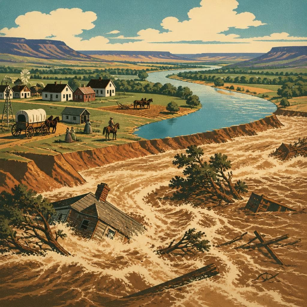 Cover art for The River That Fed Prowers County