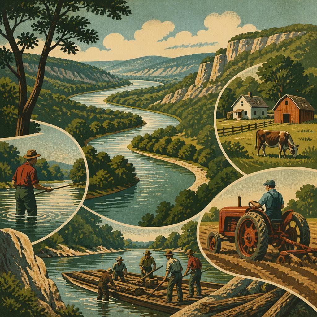 Cover art for The River That Named a County