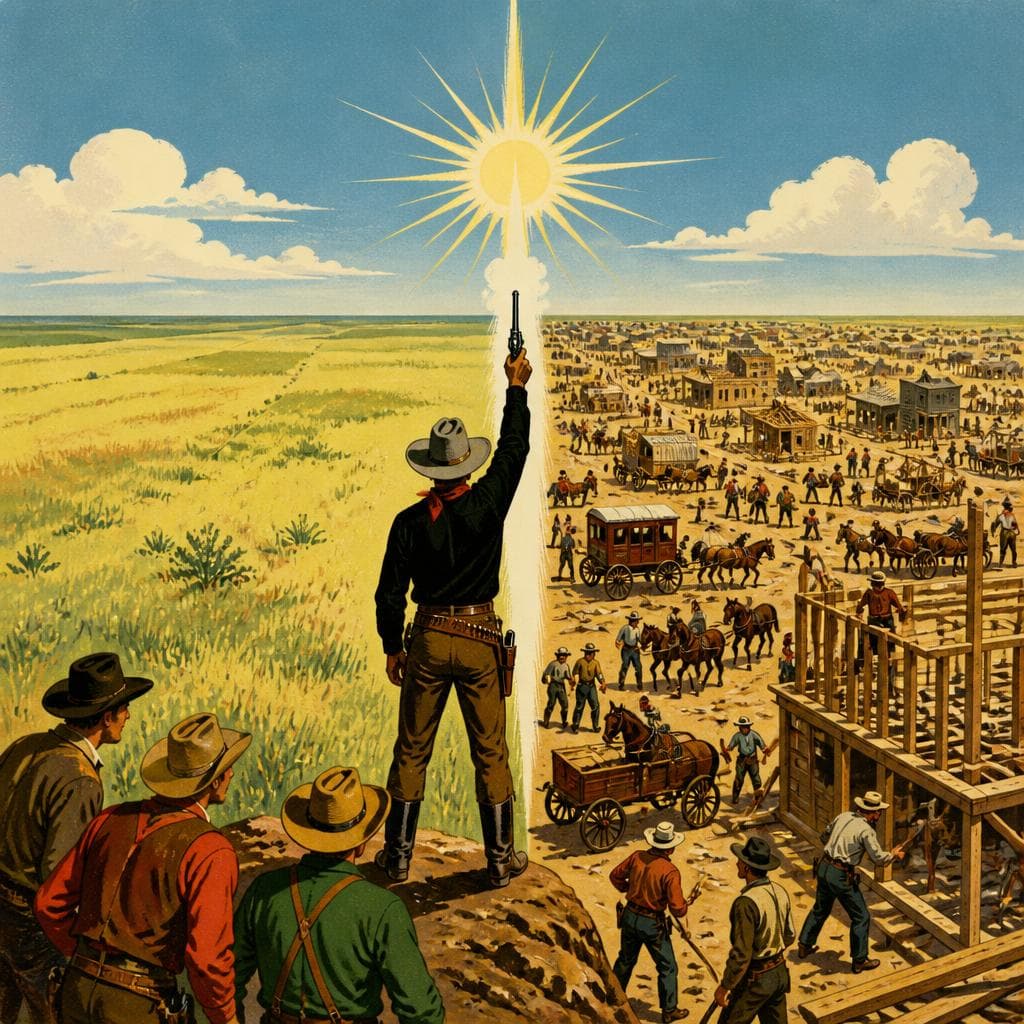 Cover art for When Noon Turned Prairie Into Towns
