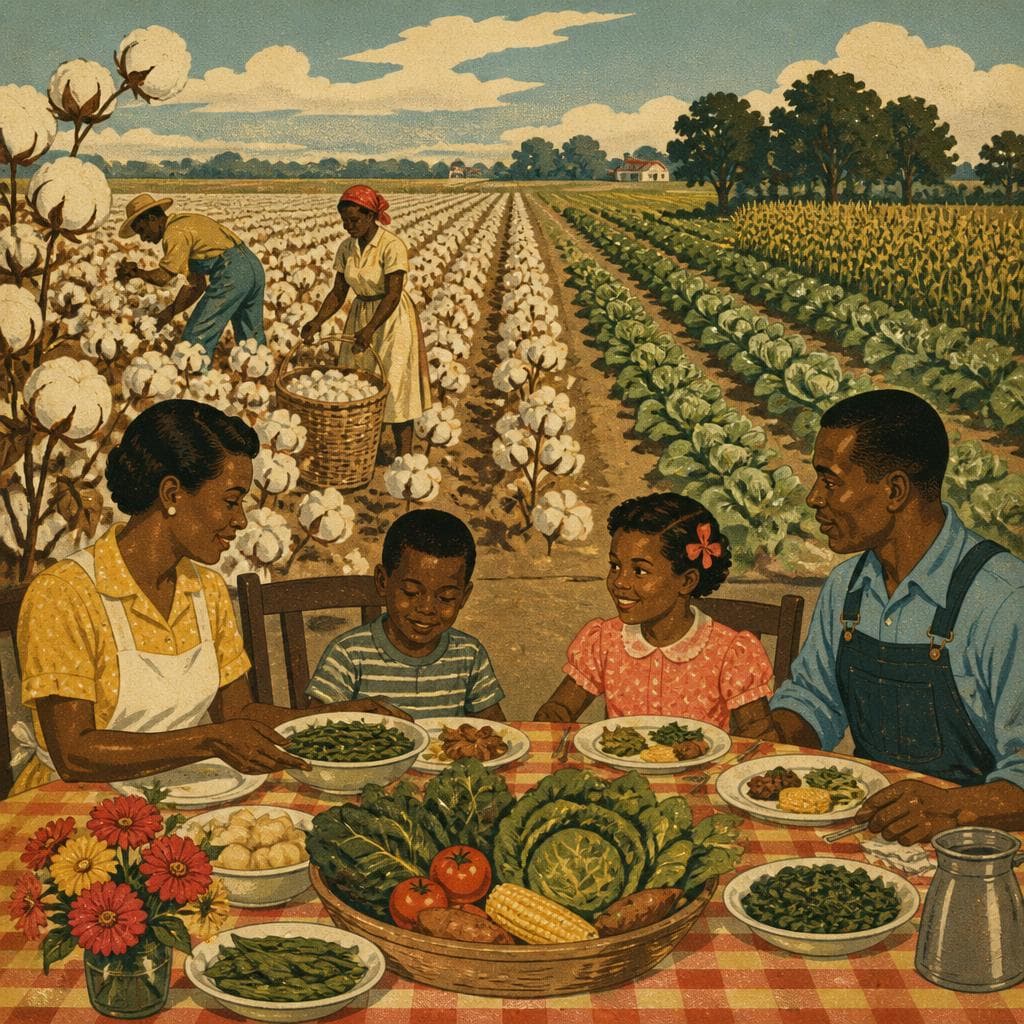 Cover art for Where Cotton Met the Supper Table