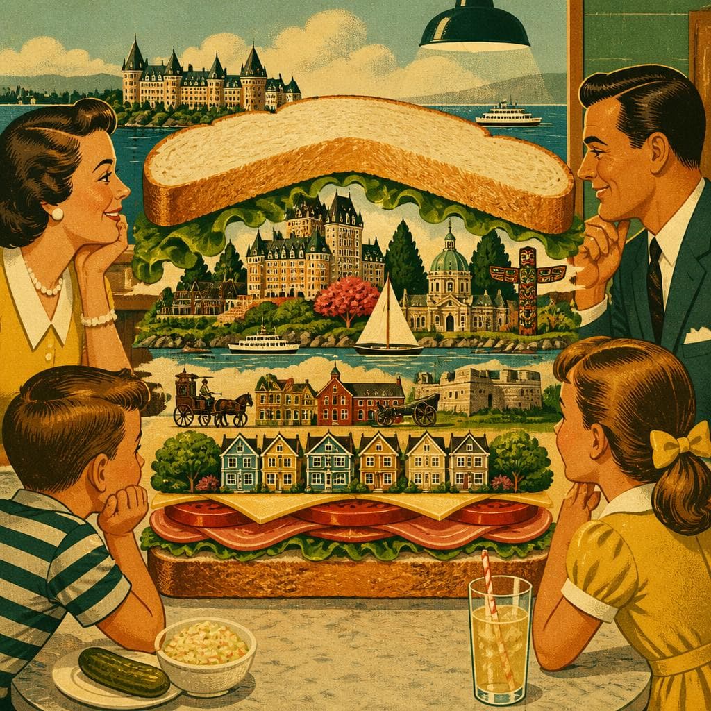 Cover art for Victoria Between Two Slices of Bread