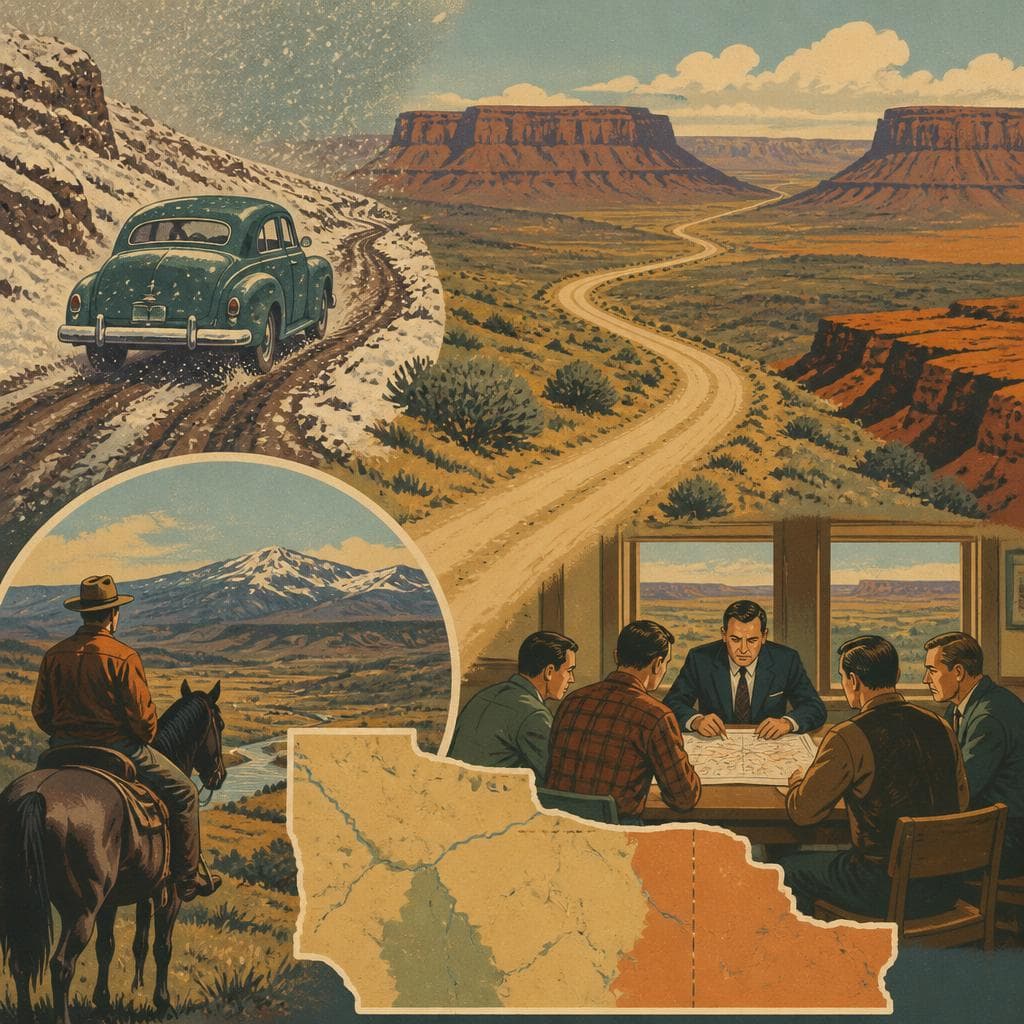Cover art for When Distance Made a County