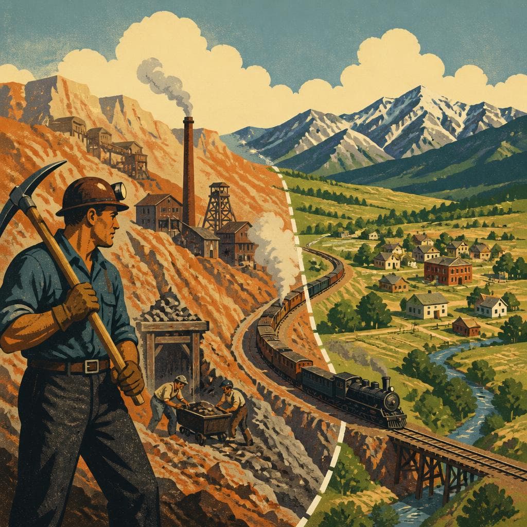 Cover art for When Silver Drew a New County Line