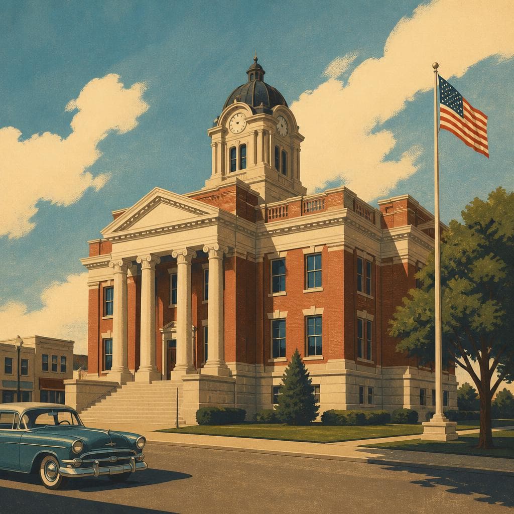 Cover art for A Courthouse That Meant Business