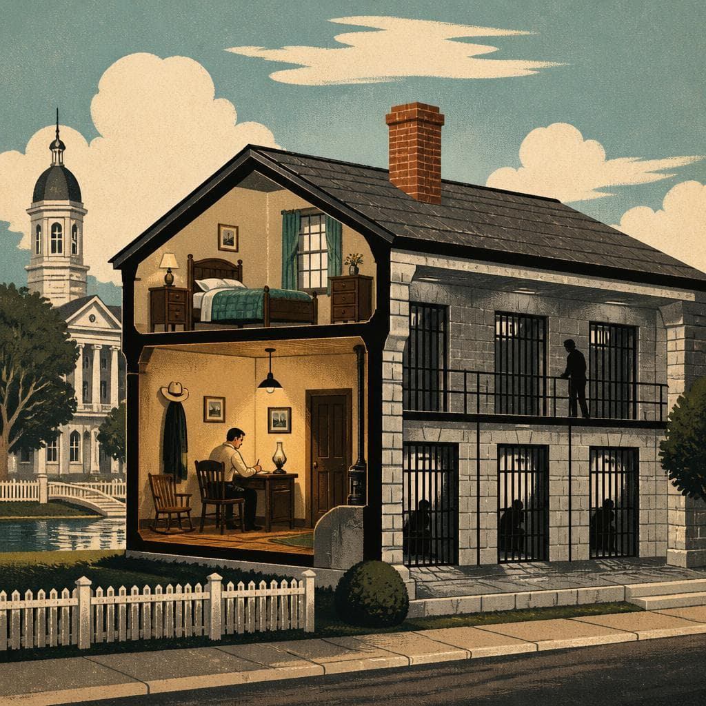 Cover art for Where the Sheriff Slept Beside the Cells