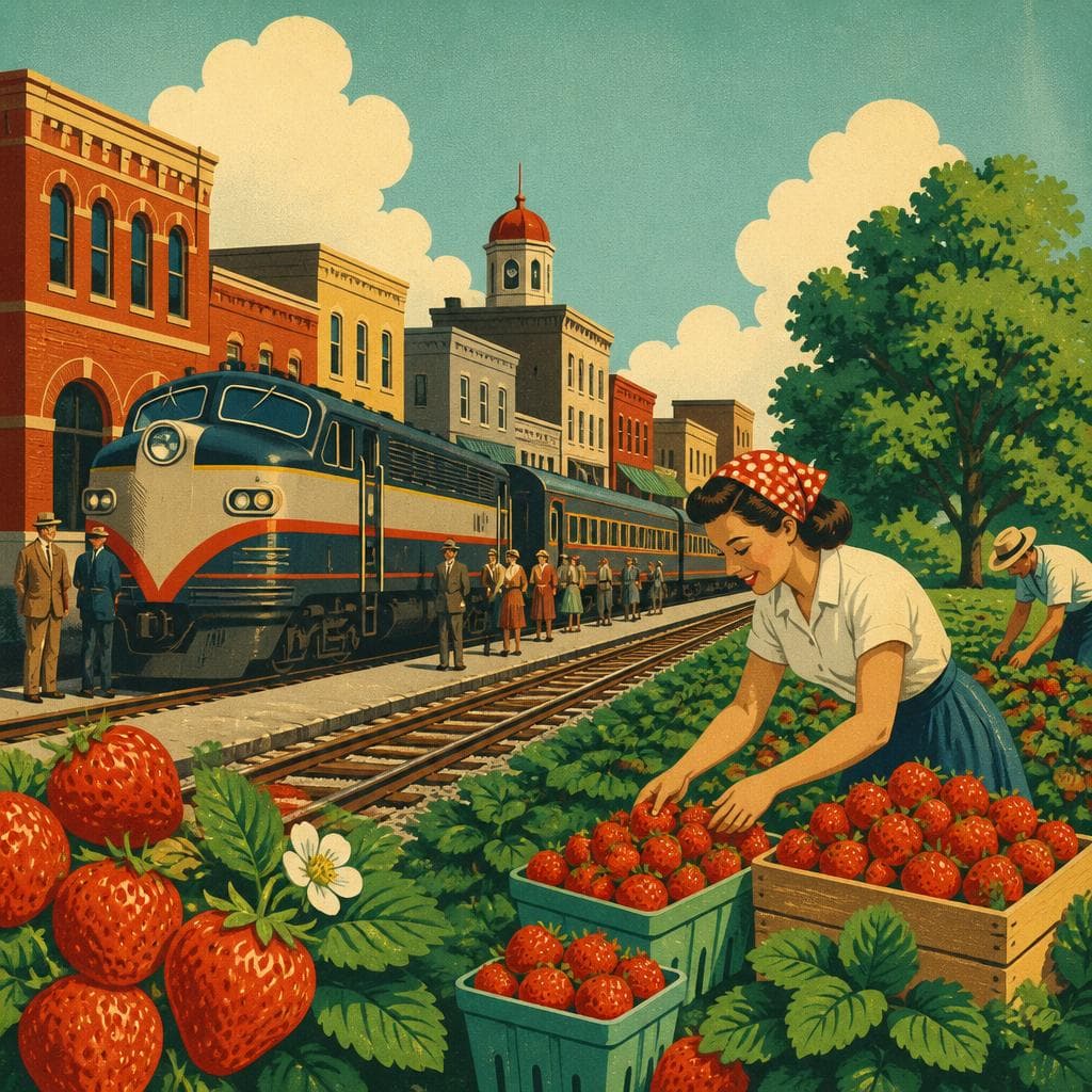 Cover art for Where the Railroad Met the Berry Patch
