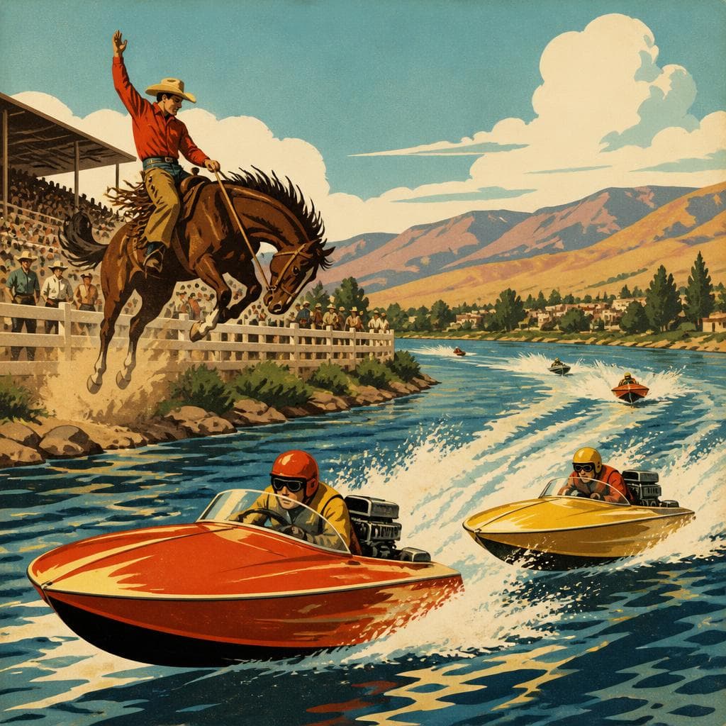 Cover art for Where the Rodeo Meets the River