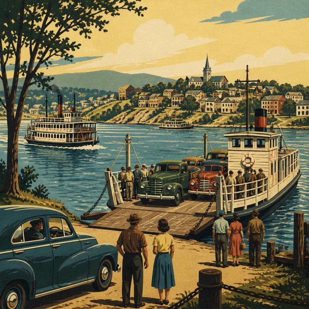 Cover art for When the River Was the Road