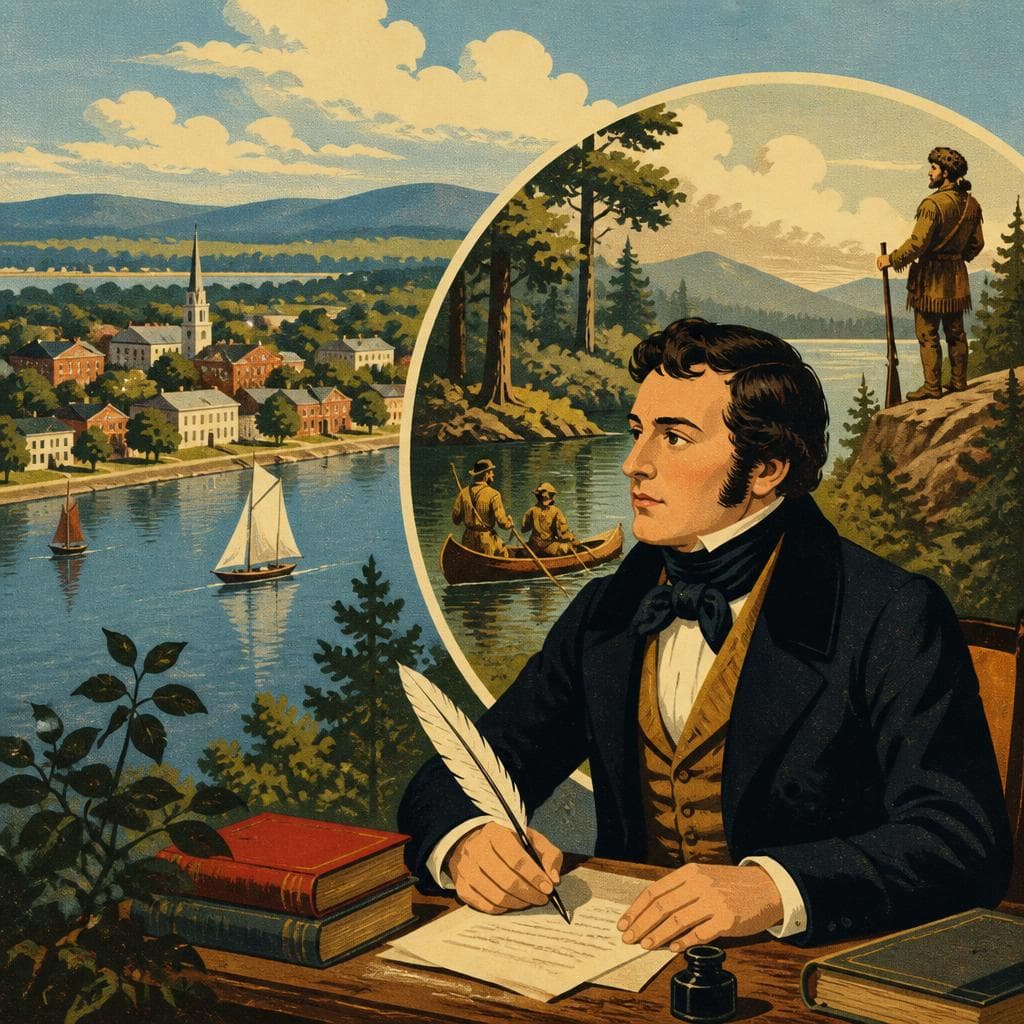 Cover art for Where James Fenimore Cooper Began