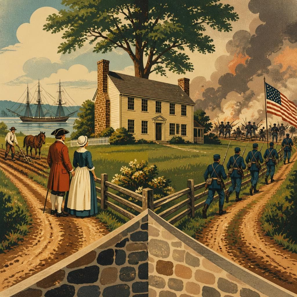 Cover art for A Farmhouse Between Two Virginias