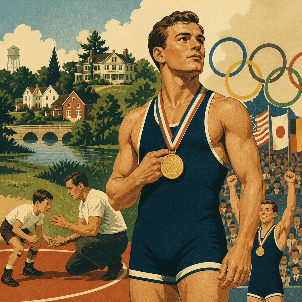 Cover art for From Stafford to Olympic Gold