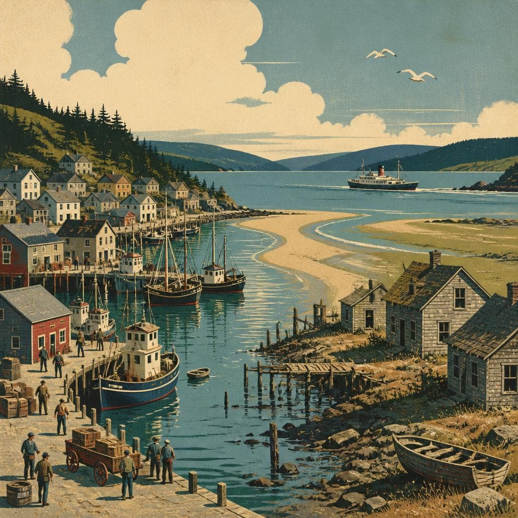 Cover art for Where the Inlet Chose a Town