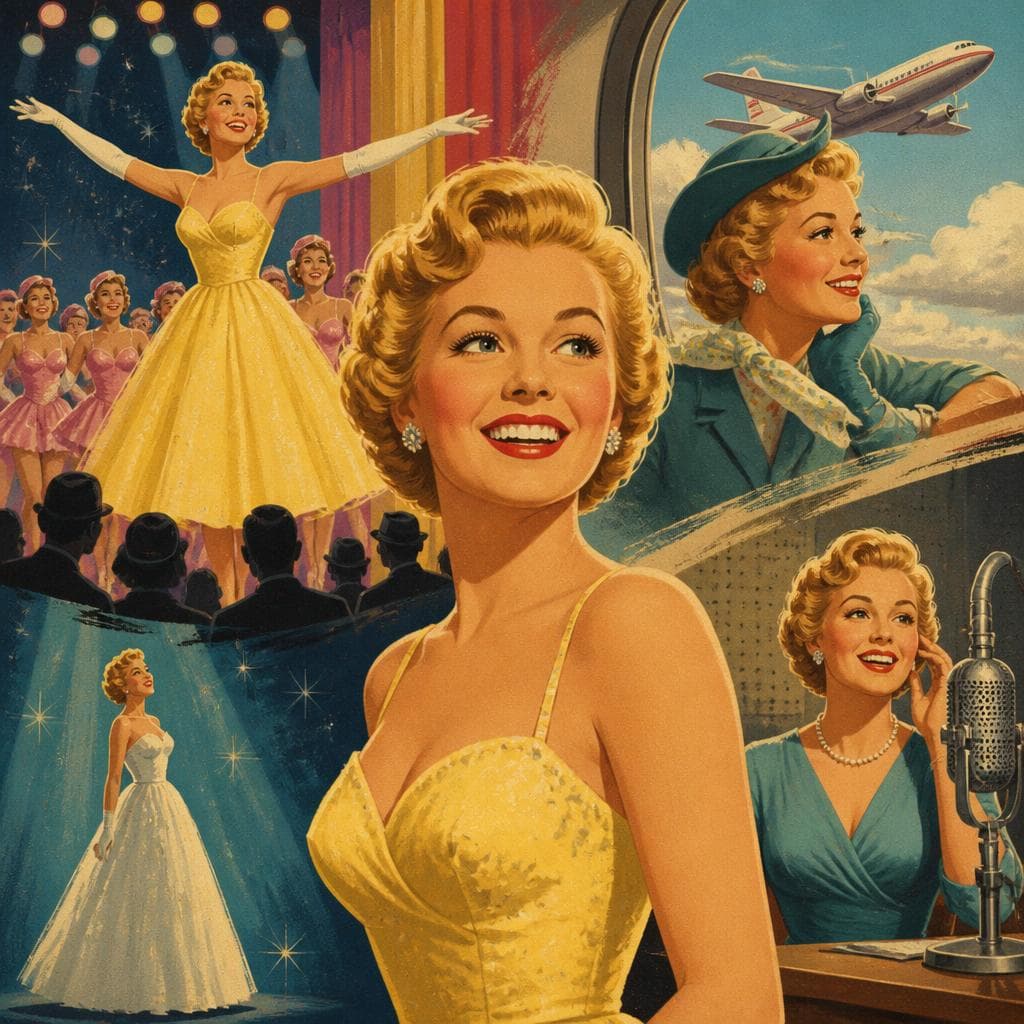 Cover art for Julia Sanderson’s Sunshine Across Stage and Airwaves