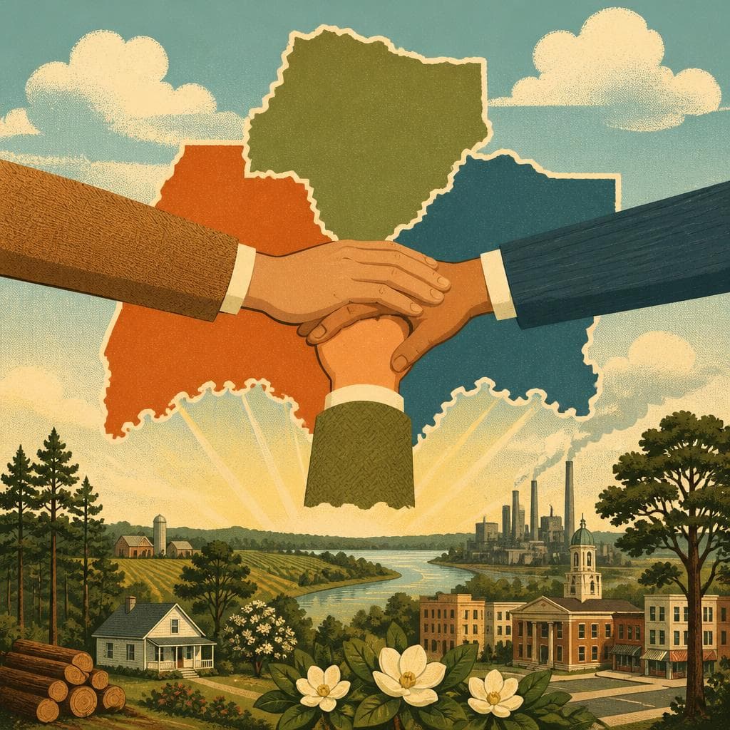 Cover art for When Three Counties Became One