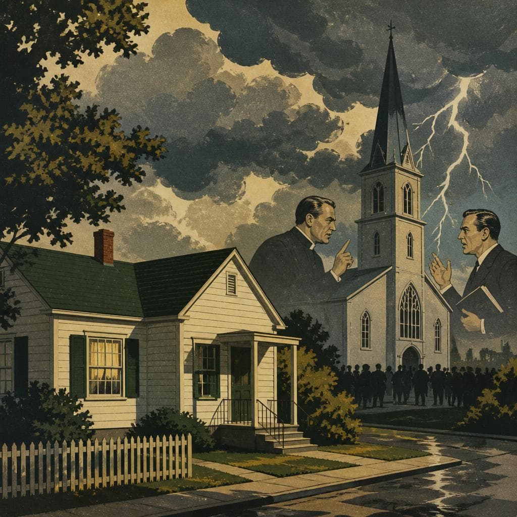 Cover art for The Quiet House Beside a Church Storm