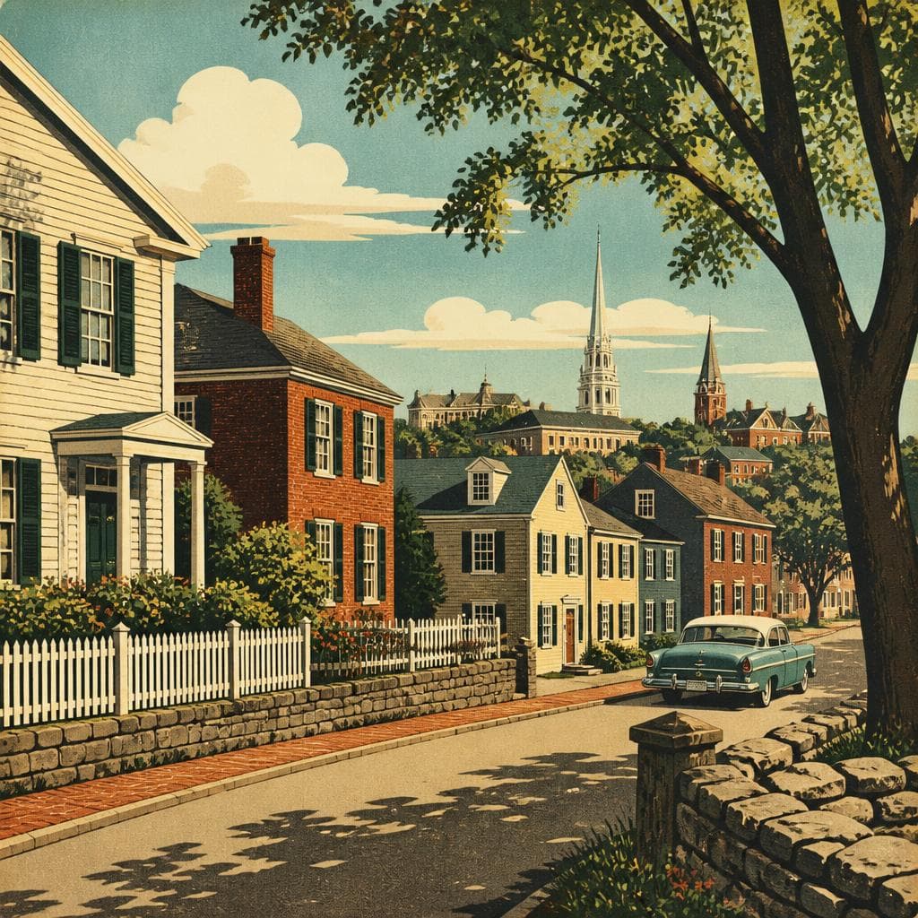 Cover art for Where Schenectady Still Keeps Its Original Shape