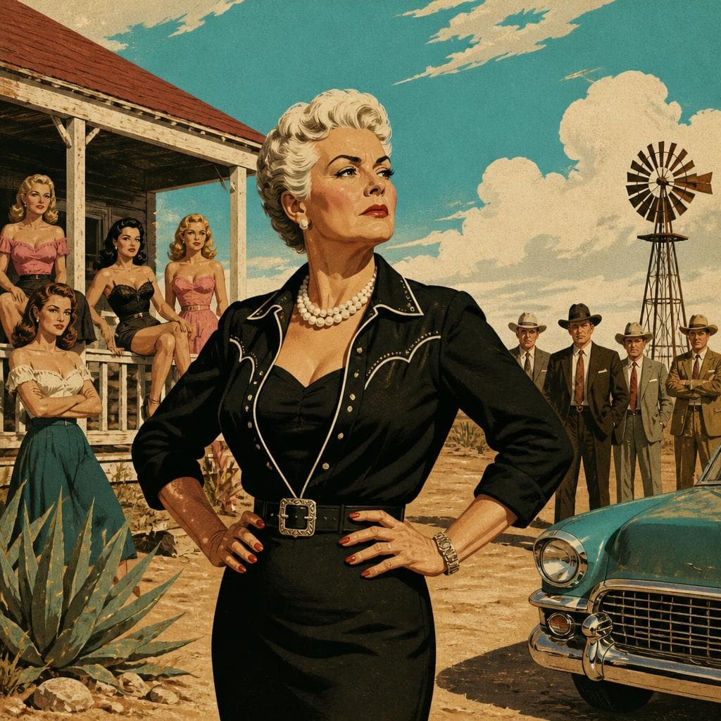 Cover art for Edna Milton’s Last Stand at the Chicken Ranch