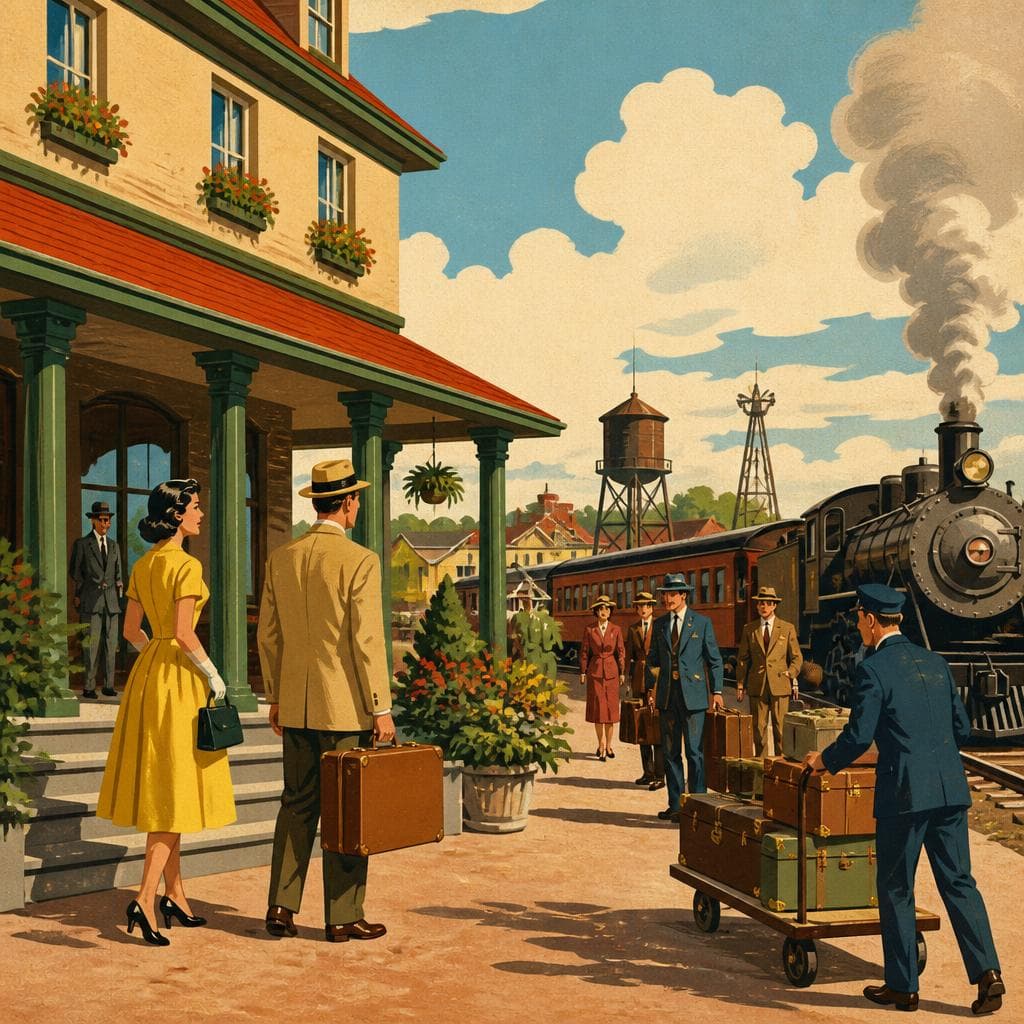Cover art for When the Railroad Made Room for Guests