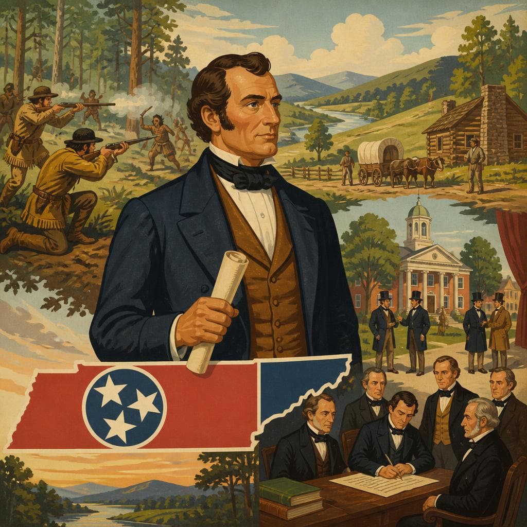 Cover art for From Frontier Fight to Tennessee Statehood