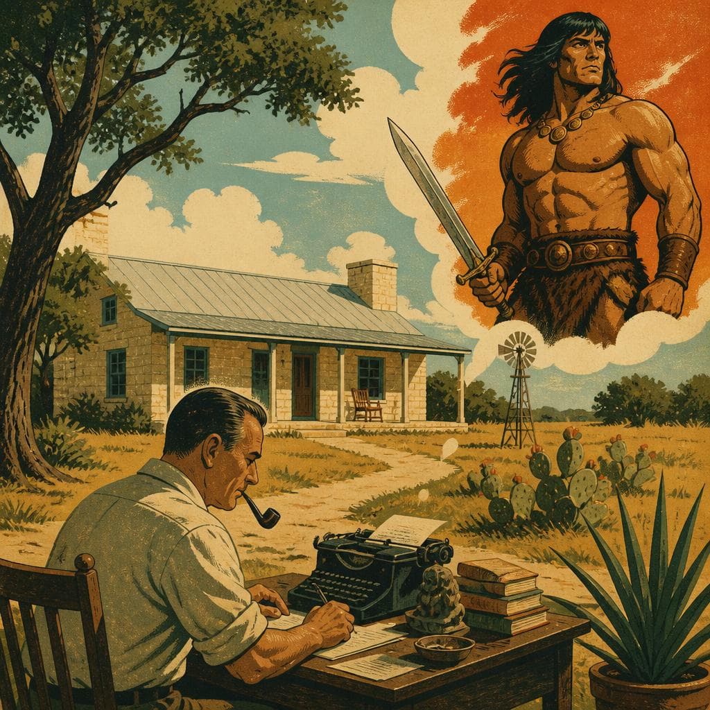 Cover art for Where Conan Rose in Cross Plains