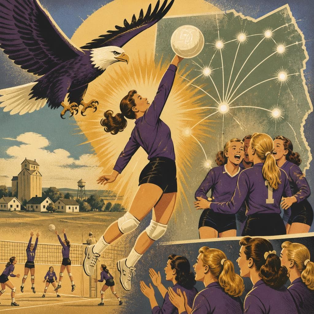 Cover art for How Axtell’s Eagles Made Small-School Volleyball Matter