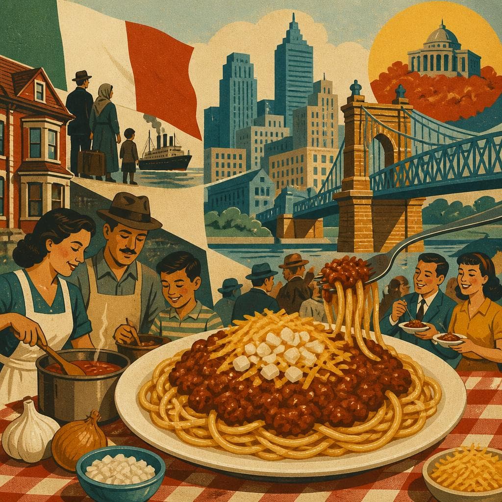 Cover art for How Cincinnati Put Chili on Spaghetti