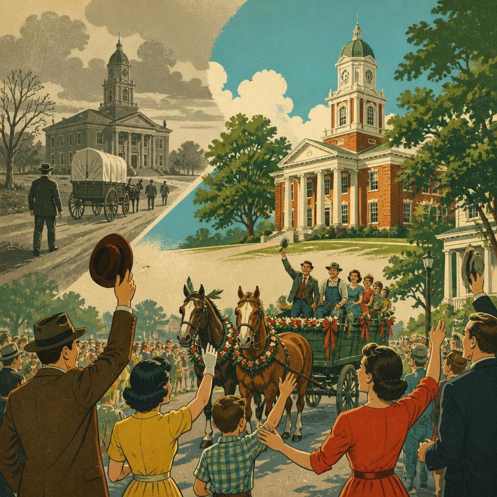 Cover art for When the County Seat Came Back to Watkinsville