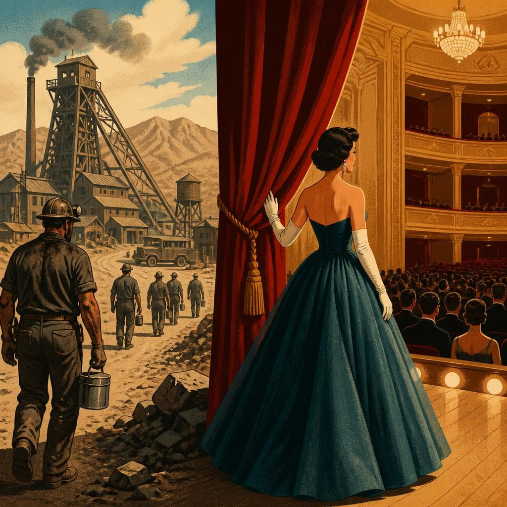 Cover art for Ore Dust and Velvet Curtains