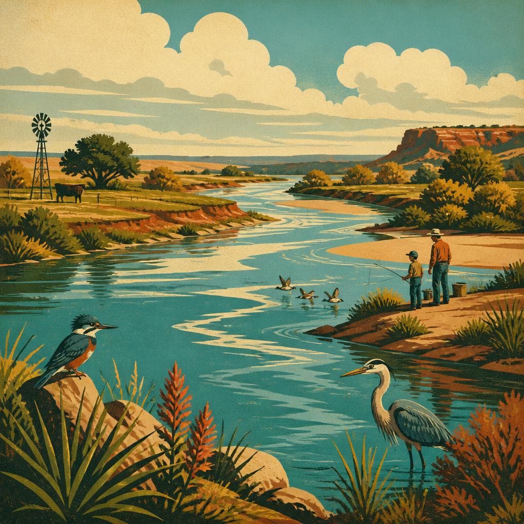 Cover art for Where the Washita Keeps Moving
