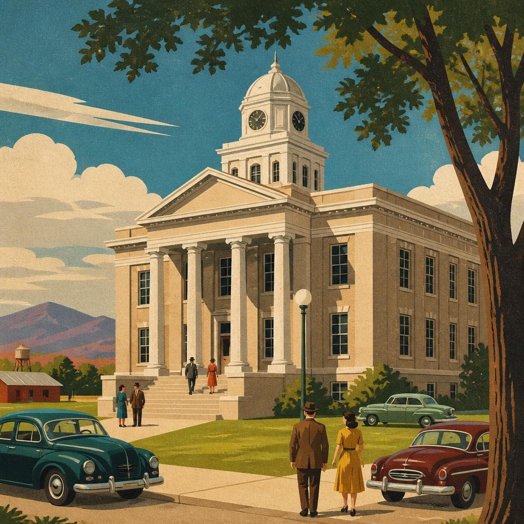 Cover art for Before Statehood, a Courthouse Meant to Last