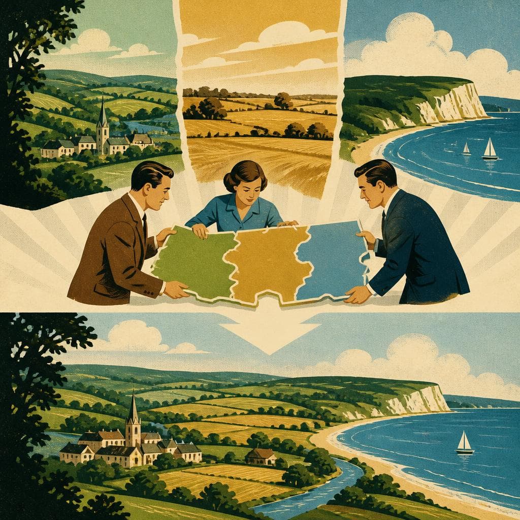 Cover art for When Three Counties Became One