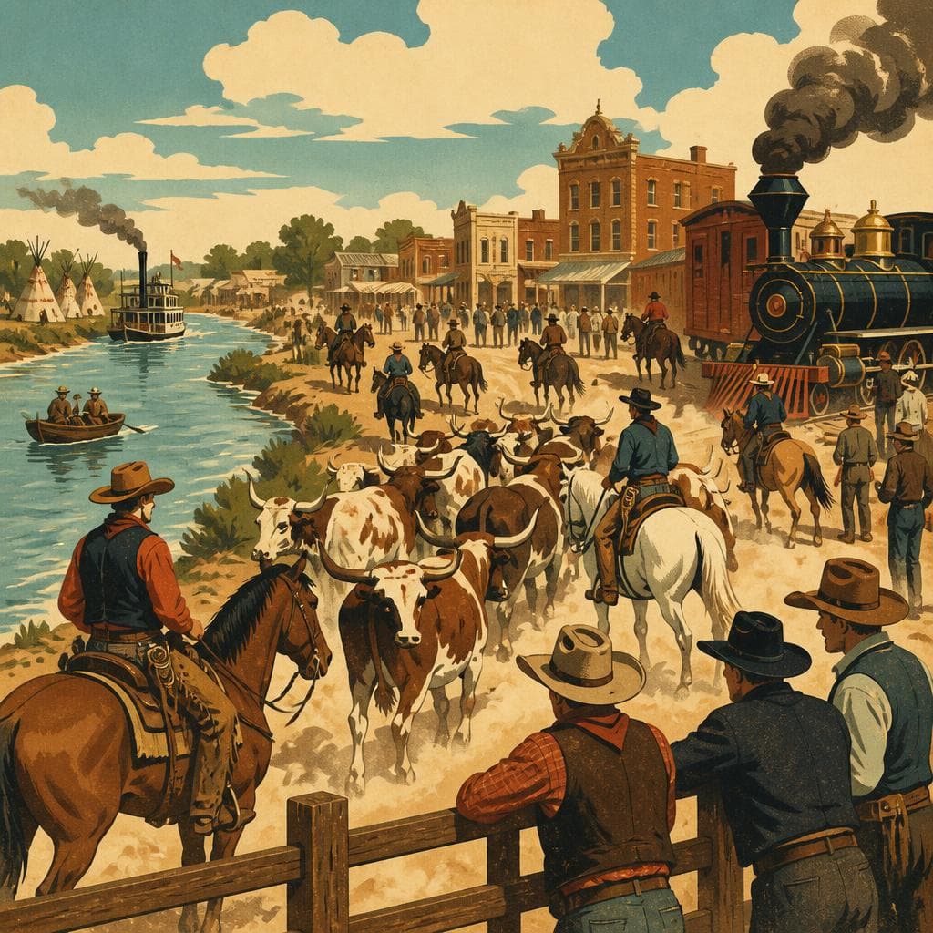 Cover art for When the Trail Met the Rails in Wichita