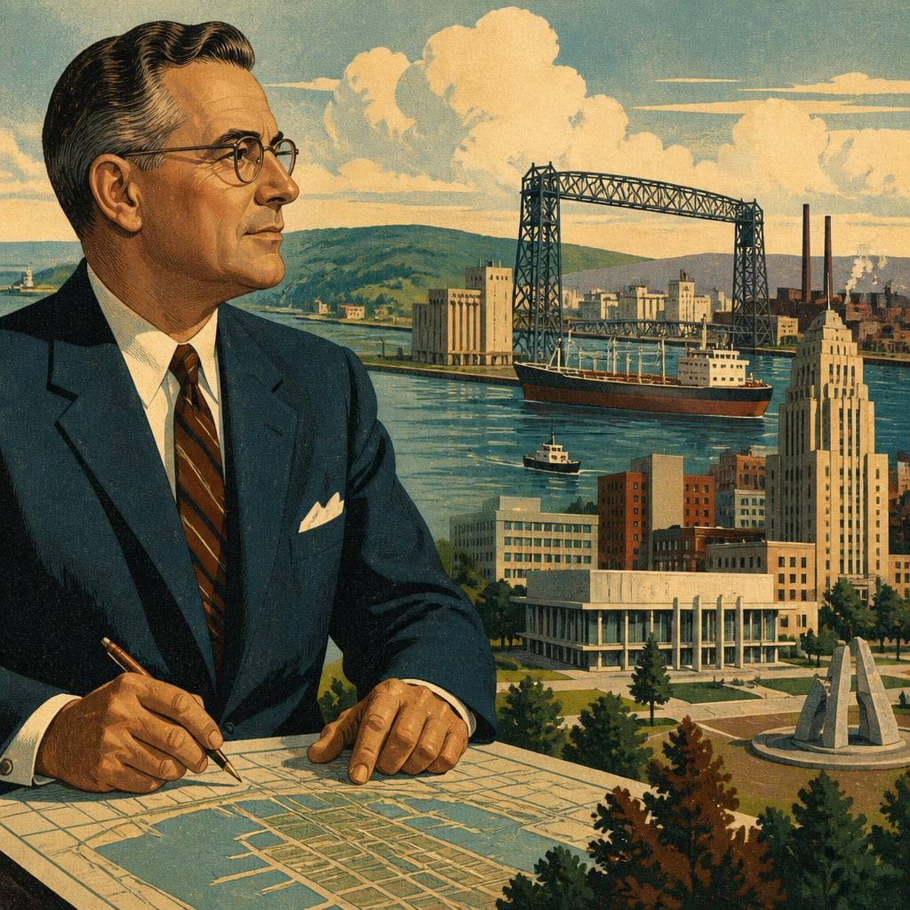 Cover art for Walter H. Upham and Superior’s Civic Rise