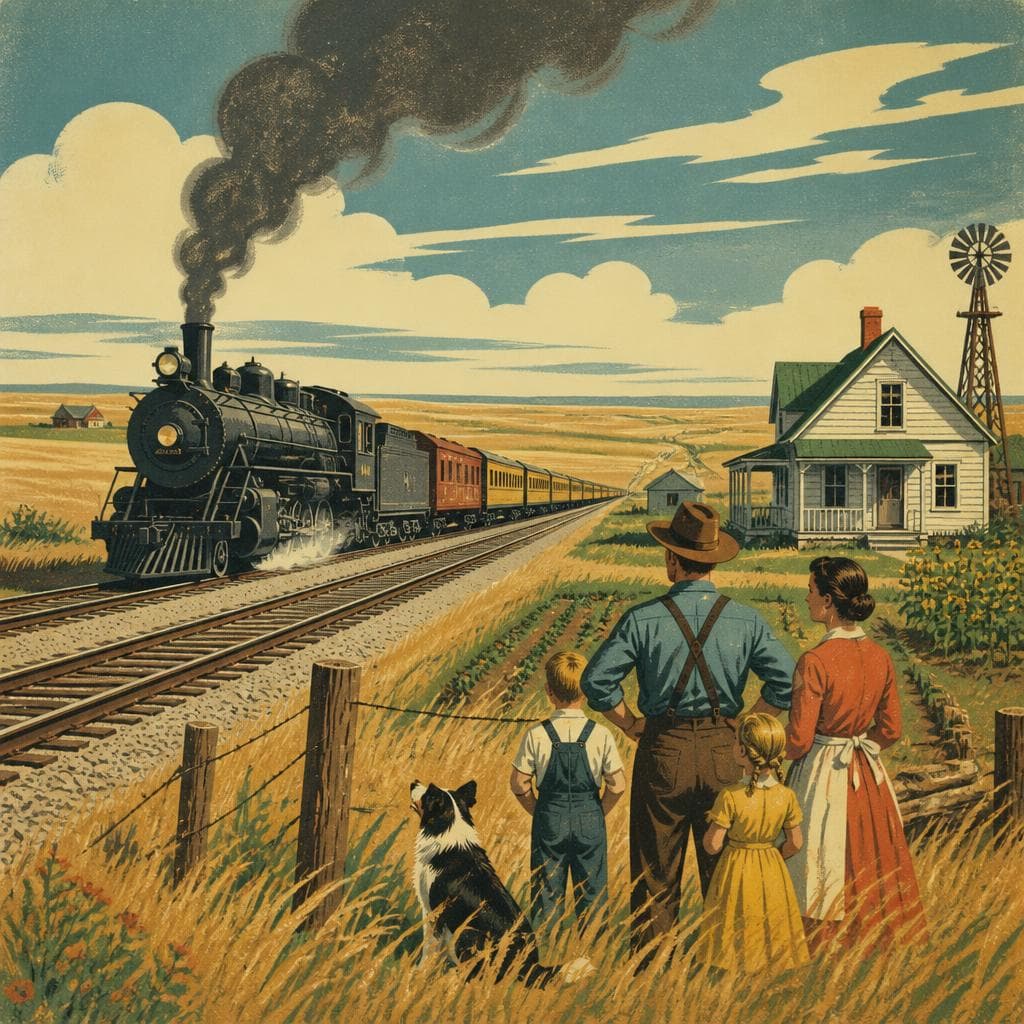 Cover art for When the Prairie Learned the Sound of Trains