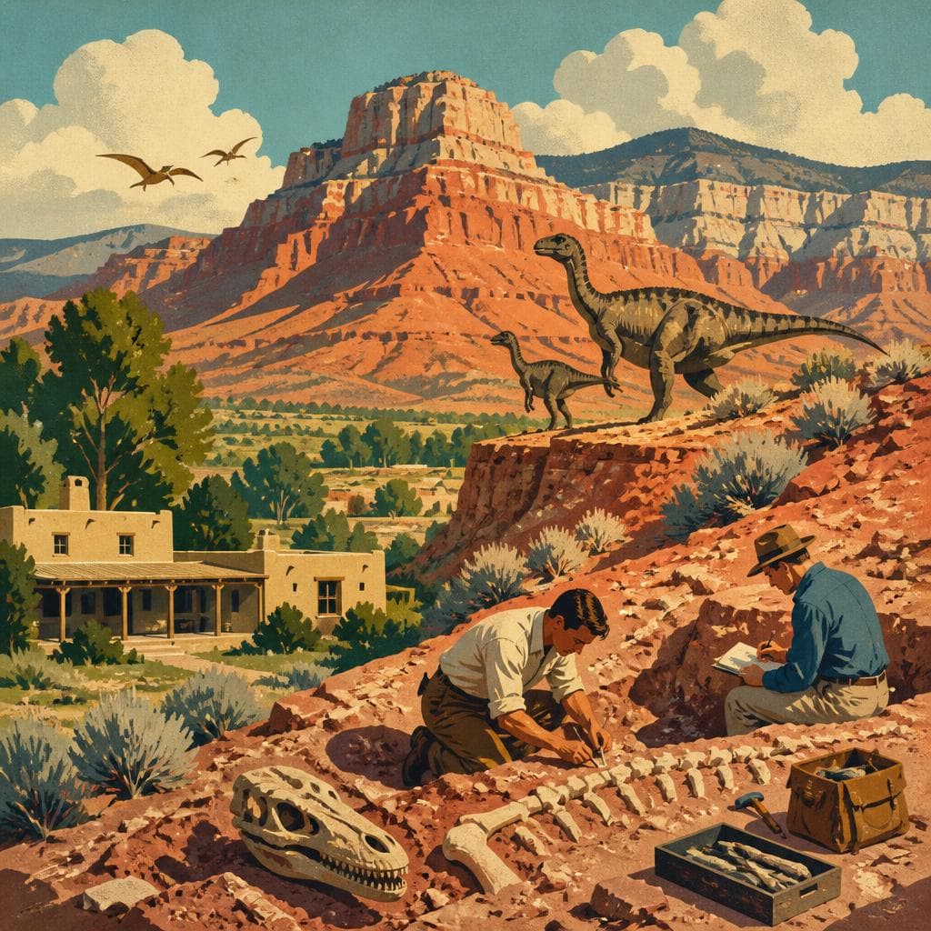 Cover art for Where Ghost Ranch Gave Up Its Dinosaurs