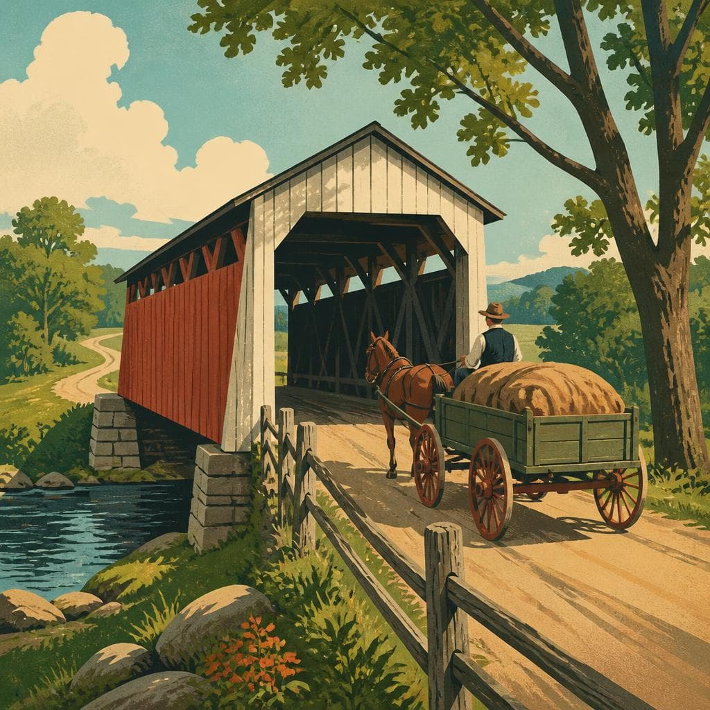 Cover art for Where Indiana’s Covered Bridge Story Still Stands