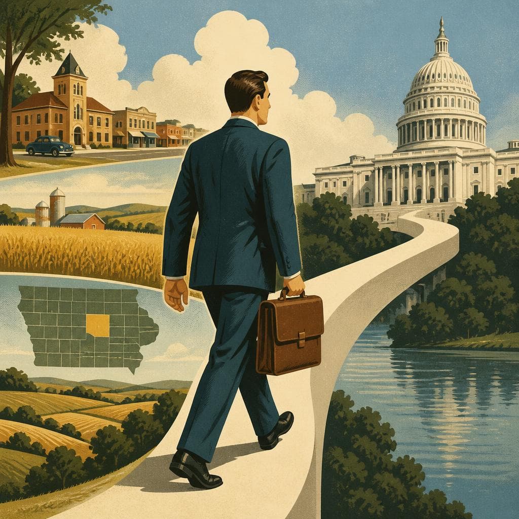 Cover art for From Emmetsburg to the House