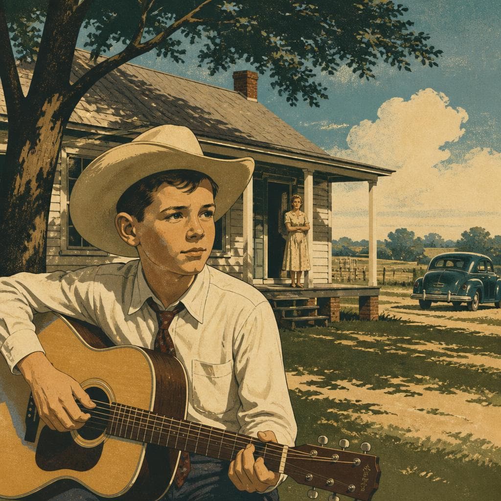 Cover art for Where Hank Williams Was Just a Boy