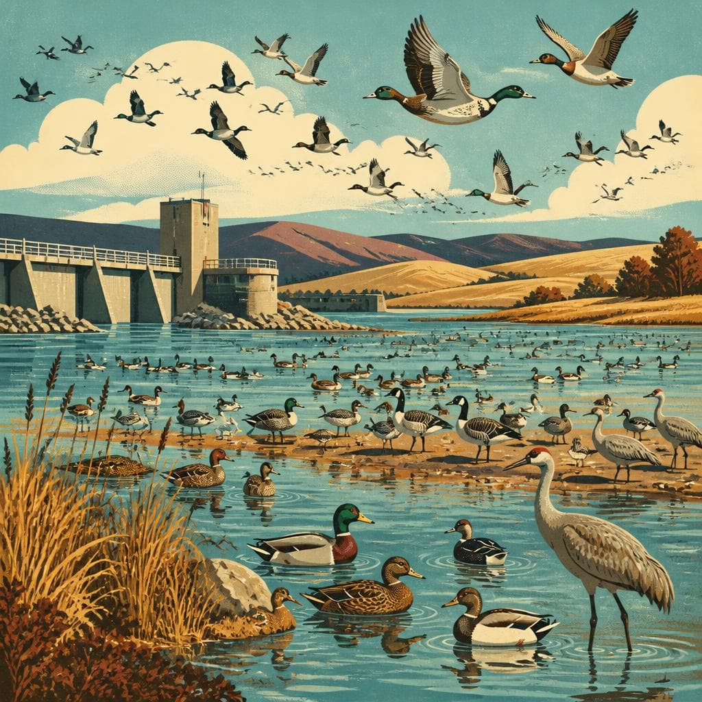 Cover art for Where the Flyway Touches Down