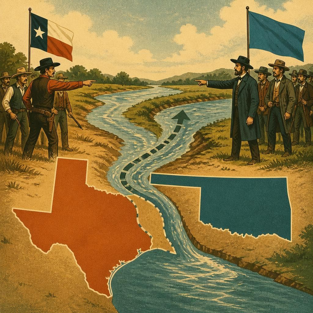 Cover art for When a River Fork Moved a Border