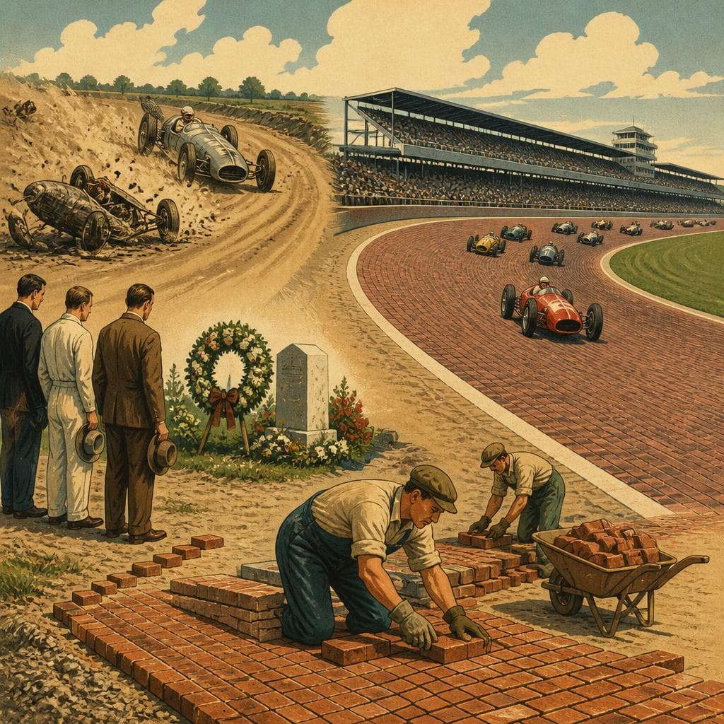 Cover art for How a Deadly Track Became the Brickyard