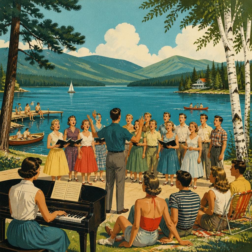 Cover art for How Schroon Lake Learned to Sing