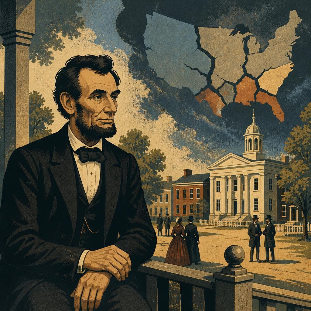 Cover art for Lincoln’s Early Warning in Springfield