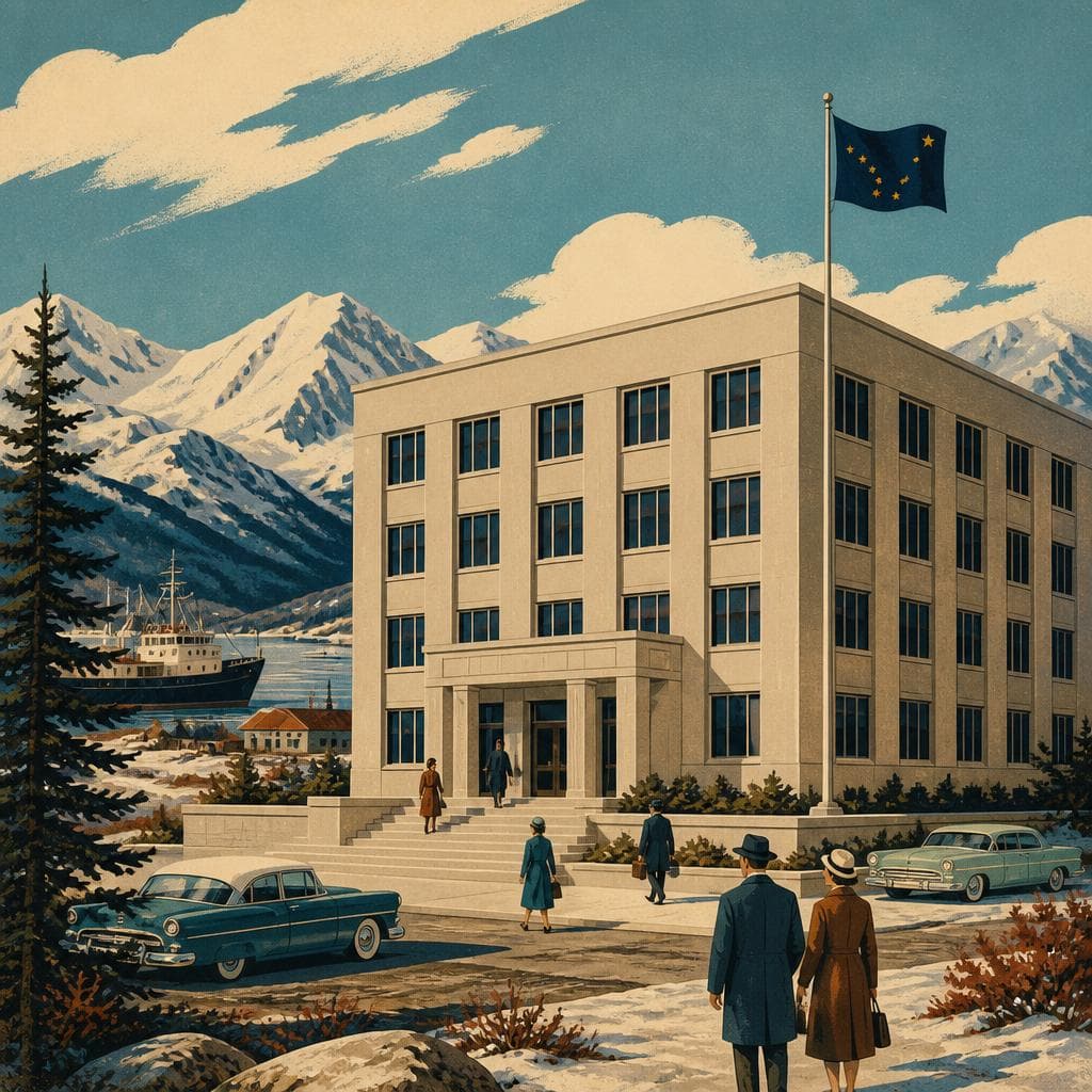 Cover art for Alaska’s Capitol Without the Dome