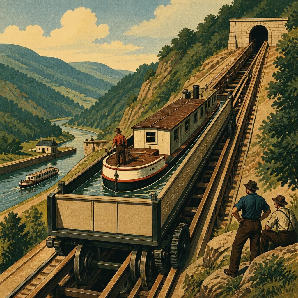 Cover art for When Boats Climbed the Alleghenies