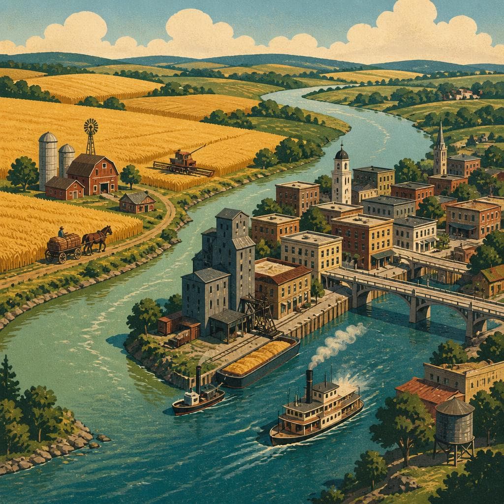 Cover art for Where the Wheat Came to Town