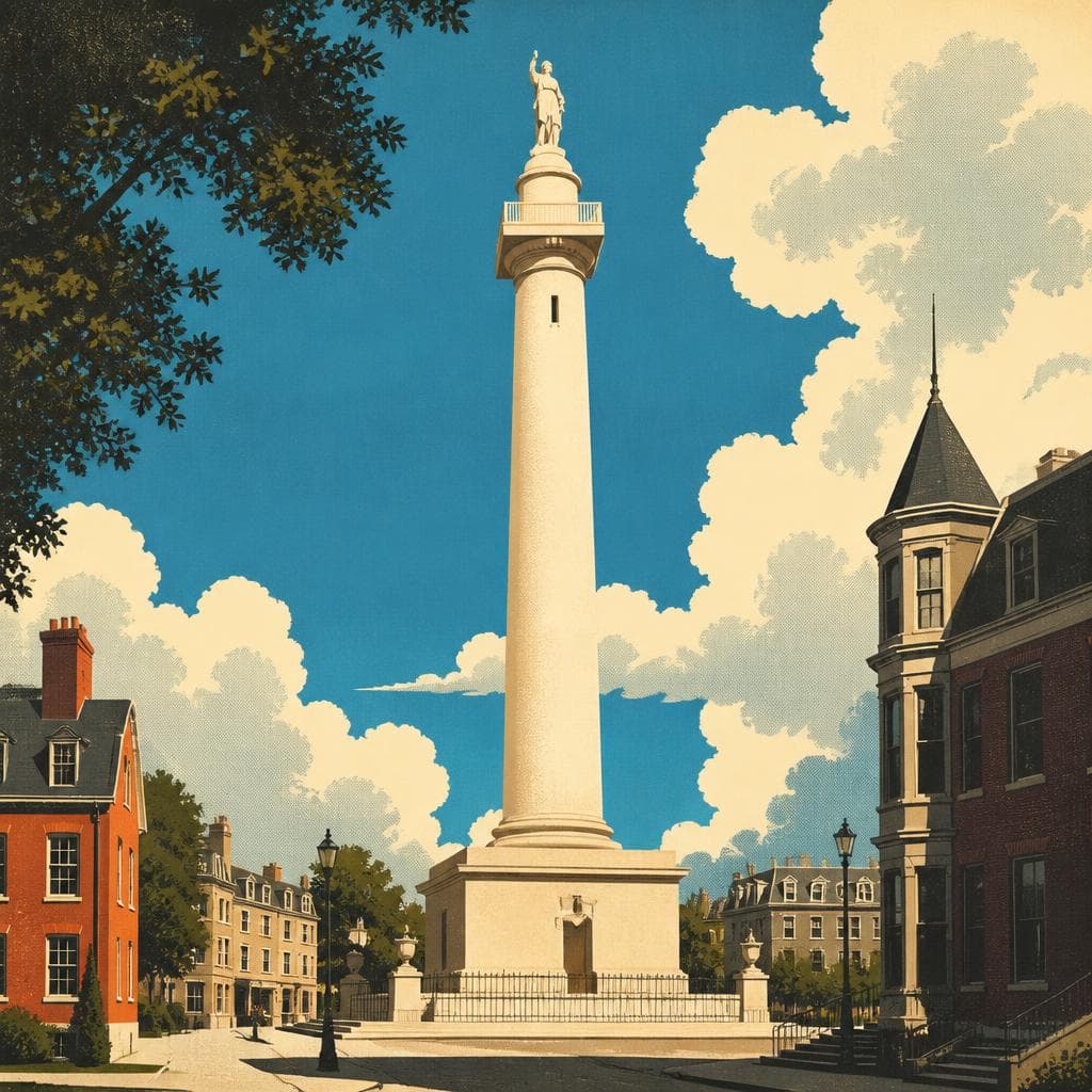 Cover art for The Monument That Taught Baltimore How to Look Up