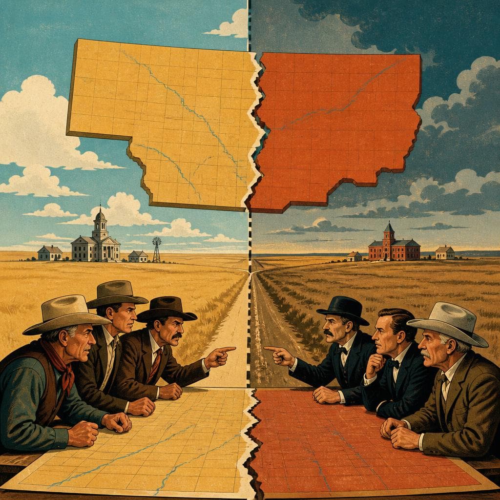 Cover art for When Distance Split Cheyenne County
